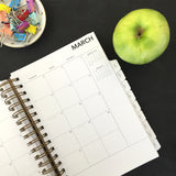 2016 UPstudio Month Layout