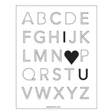Close up of Everyday Cards - I Heart You (Pack) - UPstudio