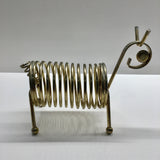 Vintage: Brass Coil Animal